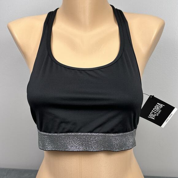 Victoria Sport The Player by Victoria's Secret Racerback Sport Bra Size Large - Picture 1 of 9